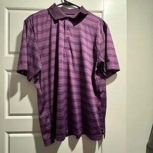 Grand Slam Men’s Polo Shirt – Medium – Barely Used - Purple - Large